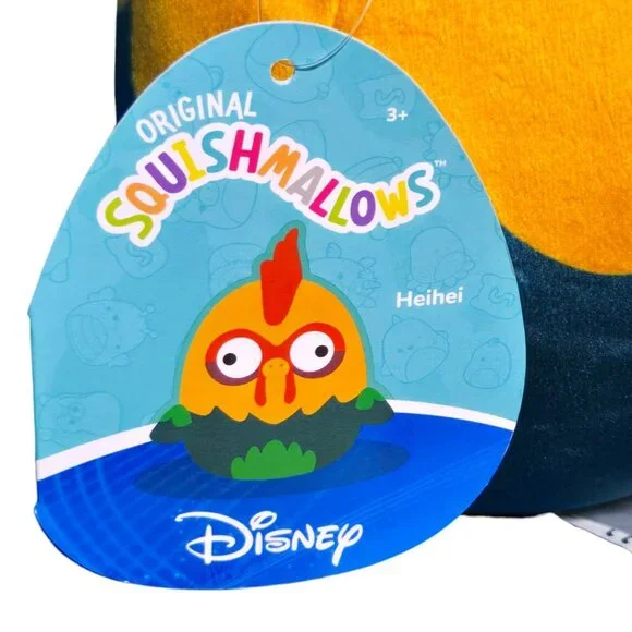 Disney Heihei the Chicken from "Moana", 10" Squishmallow - Officially Licensed - Picture 3 of 4